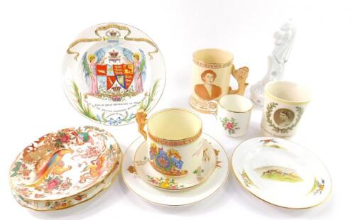 An Arthur Wood Queen Elizabeth II Coronation tankard