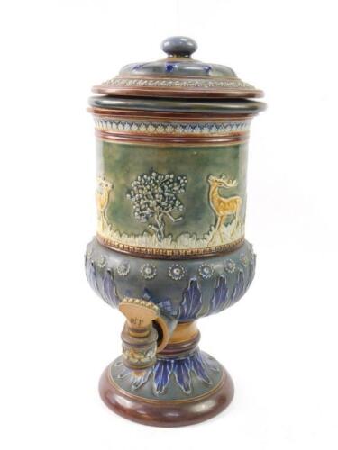 A Doulton Lambeth stoneware water filter