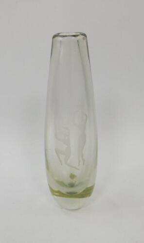 An Oy Kumala glass vase