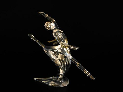 A Swarovski Crystal figure modelled as Anna