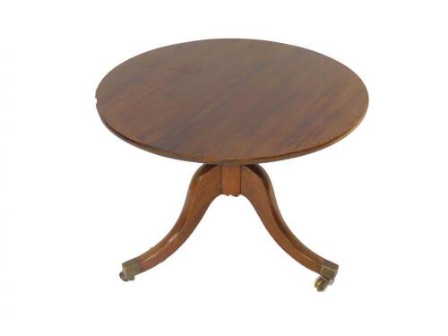 A George III oak occasional table