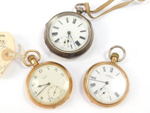 An American Watch Company gentleman's gold plated pocket watch