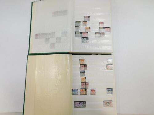 Malaya.- Straits Settlements.- Malayan States.- Two partially filled albums containing Malayan State