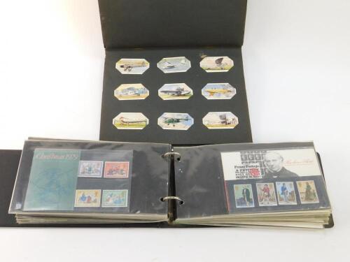 Philately; A first day cover album
