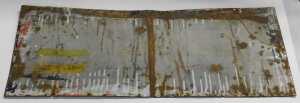 A NEW HUDSON CYCLES enamel advertising sign, FOR HIGHEST QUALITY AT MOST MODERATE PRICE, red... - 3