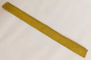 A DUNLOP TYRE PUMPS metal advertising sign, 46cm x 4cm. (AF) - 3