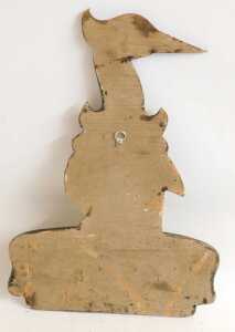 A RALEIGH painted wooden advertising sign, with a Raleigh stork perched on the letter R, 54cm x... - 3