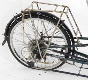 An Inspired Cycle Engineering (ICE) recumbent tricycle, on a green T45 Carbon Manganese steel... - 6