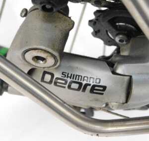 An Inspired Cycle Engineering (ICE) recumbent tricycle, on a green T45 Carbon Manganese steel... - 7