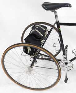 A Reynolds tricycle, the black frame model number 531, with Trans X components secondary bars,... - 6