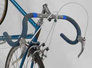 A Higgins Ultralite tricycle, the turquoise frame with crest, having GB chrome handles and Super... - 3