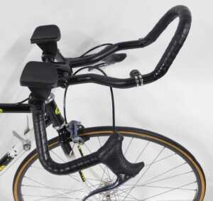 A Gitane bicycle, the Columbus Gara Conform black and white frame with adjustable racing... - 3
