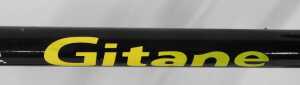 A Gitane bicycle, the Columbus Gara Conform black and white frame with adjustable racing... - 4