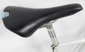 A Gitane bicycle, the Columbus Gara Conform black and white frame with adjustable racing... - 5