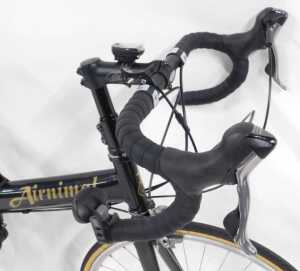 A Chameleon Airnimal bicycle, the black Cane Creak 52 frame with fox on penny farthing logo,... - 3