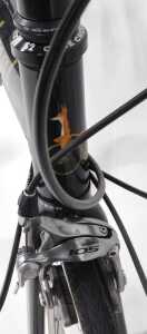 A Chameleon Airnimal bicycle, the black Cane Creak 52 frame with fox on penny farthing logo,... - 4
