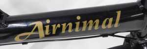 A Chameleon Airnimal bicycle, the black Cane Creak 52 frame with fox on penny farthing logo,... - 6