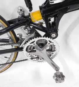 A Chameleon Airnimal bicycle, the black Cane Creak 52 frame with fox on penny farthing logo,... - 7