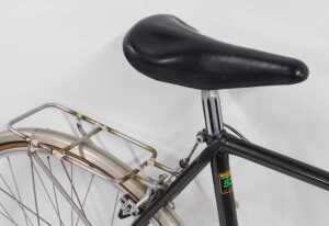 A Reynolds 531 black bicycle frame, the black frame, with a Cinelli handlebar, Shimano 105... - 4