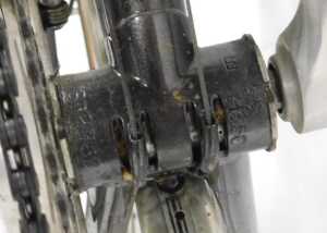 A Reynolds 531 black bicycle frame, the black frame, with a Cinelli handlebar, Shimano 105... - 7