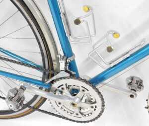 A Reynolds 531 turquoise frame bicycle, with Cirelli hard handlebars, Cat Eye CCCL200 cordless 2... - 5