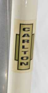 A Carlton Cycles Flyer bicycle, with a Reynolds 537 red and white frame, with TB component... - 8
