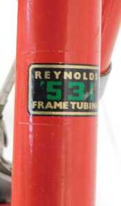 A Carlton Cycles Flyer bicycle, with a Reynolds 537 red and white frame, with TB component... - 9