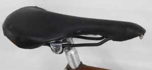 A Minister Cycles bicycle, the brown frame, with GB handlebars and brakes, and a Mansfield... - 5