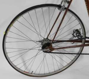 A Minister Cycles bicycle, the brown frame, with GB handlebars and brakes, and a Mansfield... - 6