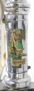 An Ellis Briggs bicycle, the Reynolds 531 chrome frame, with chrome Lion handlebars, bell, and a... - 7
