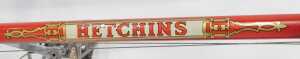A Hetchins Experto Crede bicycle, on a red painted frame with Hetchins crest, with GB 537 chrome... - 6