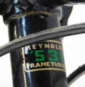 A Granby bicycle, with a black Reynolds 531 black frame, Owen Hildreth chrome bell and a Brooks... - 7