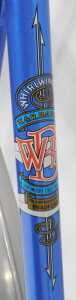 A W & R Baines International bicycle, the blue Reynolds 531 frame bearing crests and WBR Baines... - 6