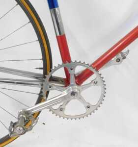 A Carlton bicycle, the Reynolds 531 red painted frame with applied crest, having chrome... - 6
