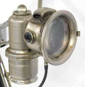 An early 20thC Boston VVC Swift Special bicycle, the black frame stamped Swift, mounted with a... - 4