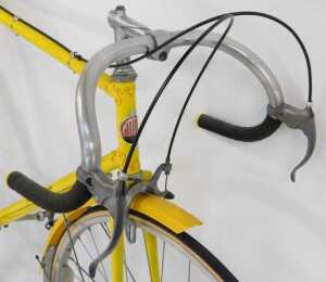 An AS Gillott bicycle, the yellow frame with Southampton Way London SE5 crest, with ALP... - 3