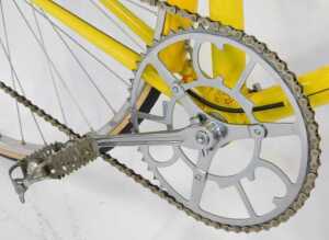 An AS Gillott bicycle, the yellow frame with Southampton Way London SE5 crest, with ALP... - 4