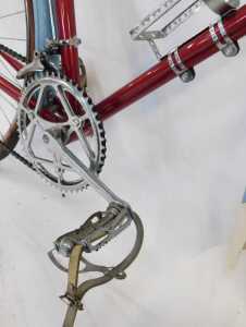 A Viking The Jam Street Model bicycle, with a Reynolds 531 red and turquoise frame, chrome... - 6