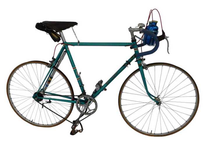 A Jack Taylor bicycle, with a turquoise Reynolds 531 frame with applied and printed crest,...