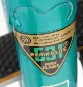 A Jack Taylor bicycle, with a turquoise Reynolds 531 frame with applied and printed crest,... - 7