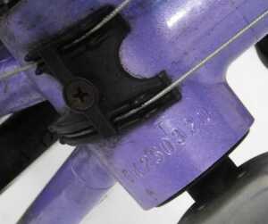 A Cadex Giant bicycle, the purple and black frame Cat Eye CCCL200 Zonda 16R Mavic frame, with... - 11