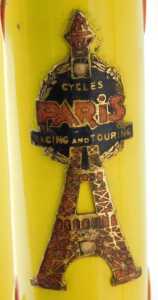 A Cycle Paris Tour de France bicycle, the Reynolds 531 yellow frame with later applied Tour de... - 10