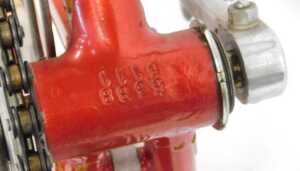 A Claud Butler bicycle, the Reynolds 531 red painted frame with CB crest and Olympic applied... - 10
