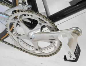 An Eddy Merckx bicycle, the Columbus TSX Corsa Extra frame with advertising and water bottles,... - 9