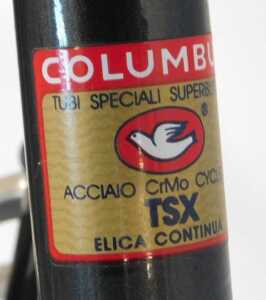 An Eddy Merckx bicycle, the Columbus TSX Corsa Extra frame with advertising and water bottles,... - 10