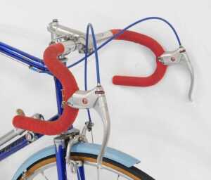A W F Holdsworth Whirlwind bicycle, the Reynolds 531 metallic blue frame, with GB Super hood... - 3