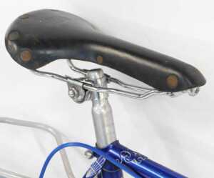 A W F Holdsworth Whirlwind bicycle, the Reynolds 531 metallic blue frame, with GB Super hood... - 4