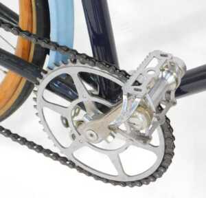 A Merlin Racing Cycles bicycle, the two-tone frame with bound handlebars and GB Sport brakes, a... - 7