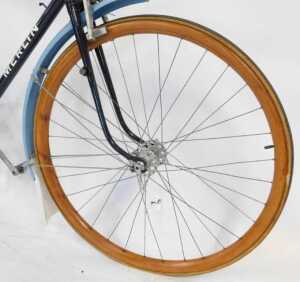 A Merlin Racing Cycles bicycle, the two-tone frame with bound handlebars and GB Sport brakes, a... - 10