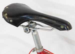 A Cinelli bicycle, the Columbus red painted frame with Primo chrome handlebars, Universal brakes,... - 4